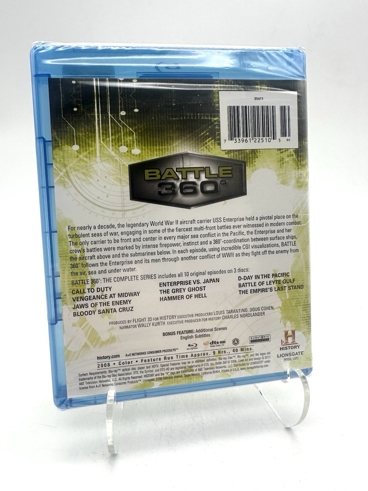 Battle 360 the Complete Series BLU-RAY OOP 3-Disc Collection – BRAND NEW SEALED