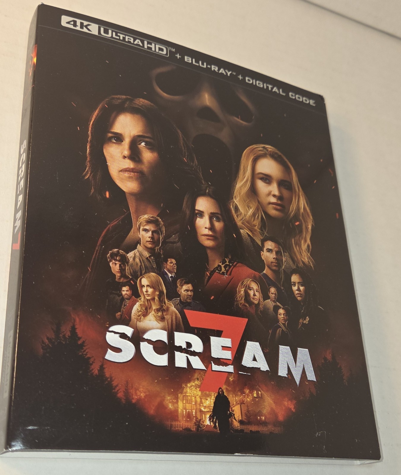 Scream 7 (4K/Blu-ray)Collector Slipcover-NEW (Sealed)-Box Shipping with Tracking