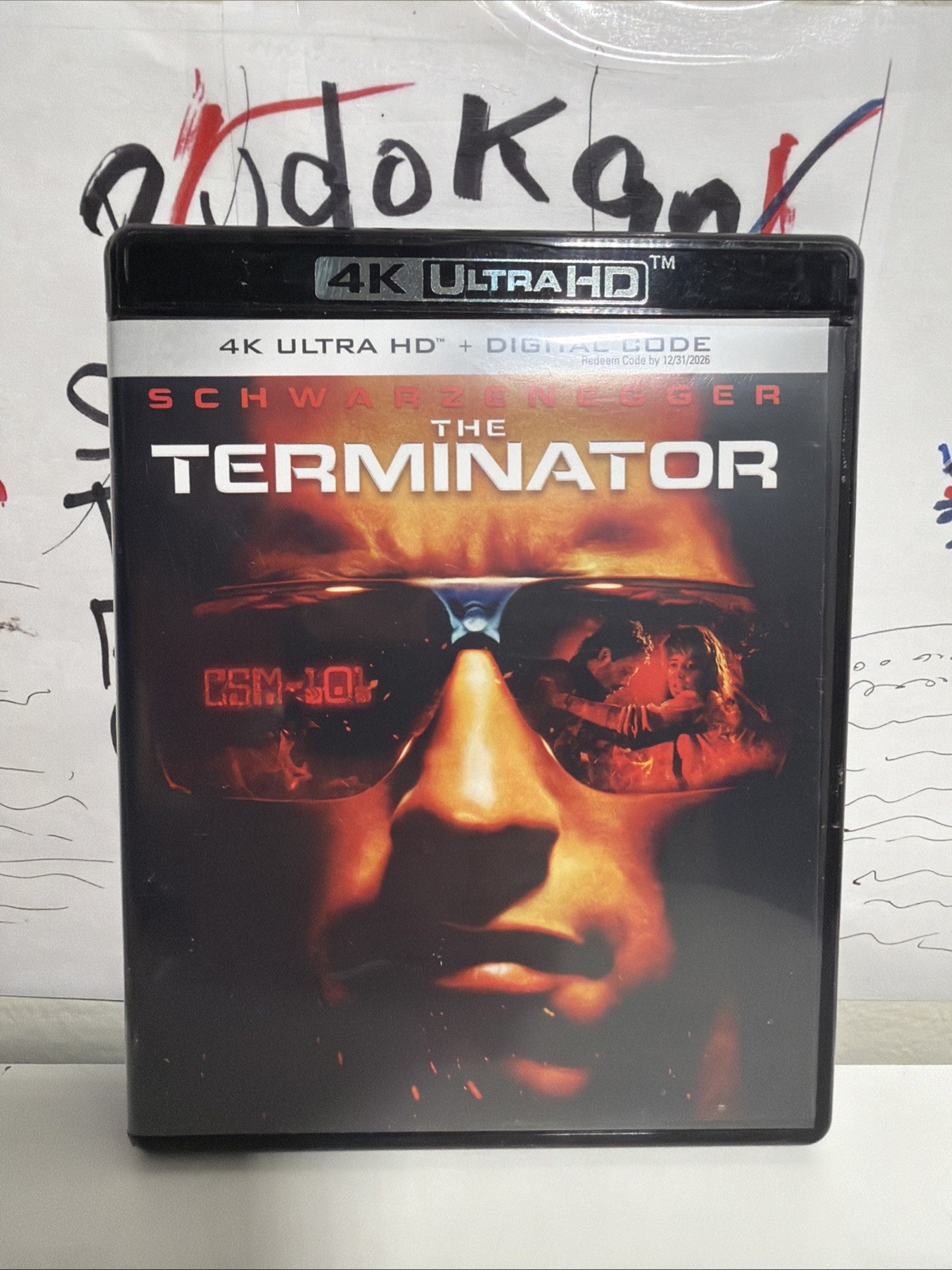 Terminator 4K Blu-ray 2024 Arnold Schwarzenegger GREAT FOR OLED TV