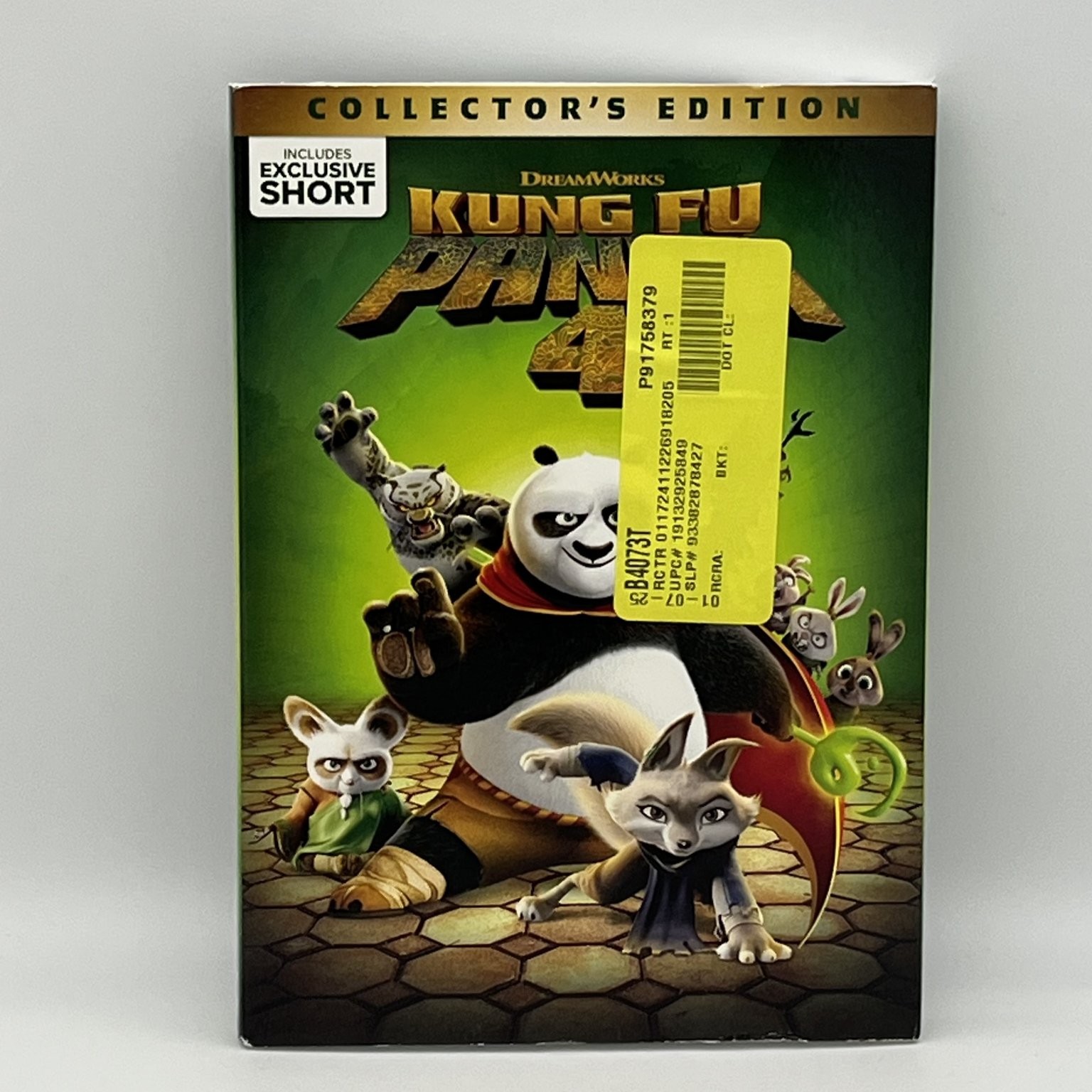 Kung Fu Panda 4 DVD 2024 Collector’s Edition Jack Black – New Sealed