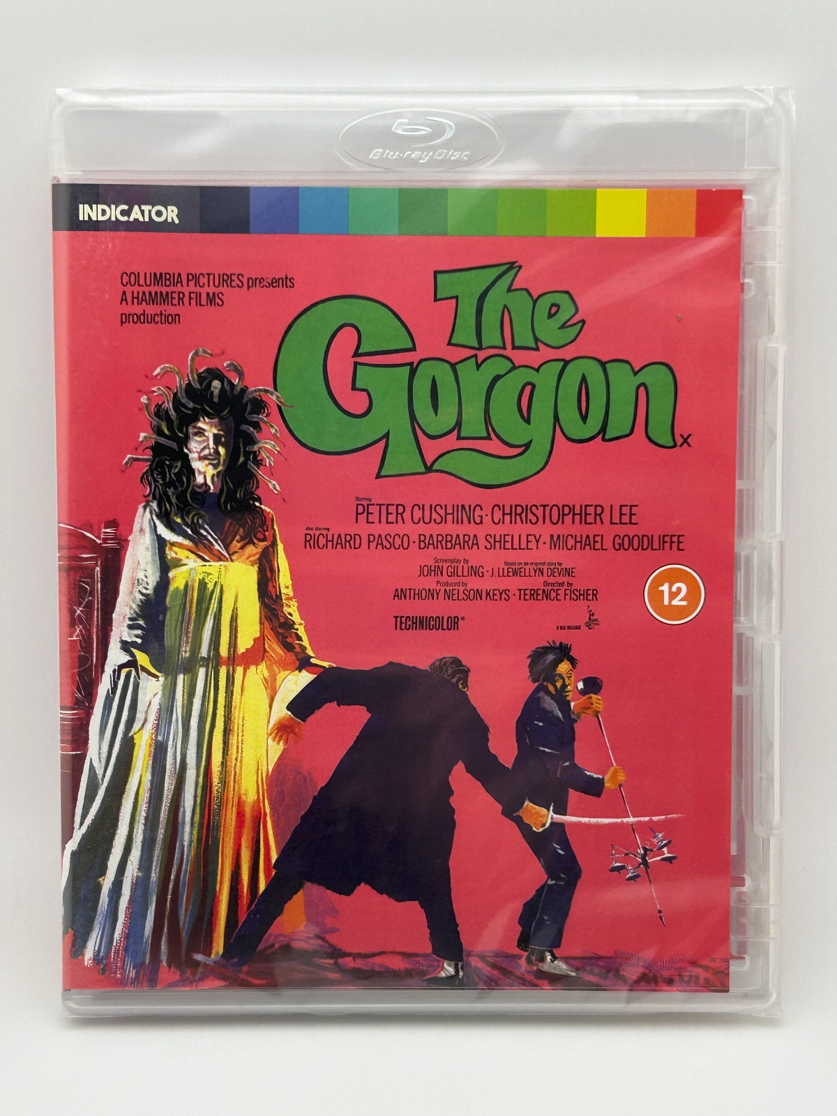 The Gorgon Blu-ray Indicator *Region Free* Peter Cushing Christopher Lee Horror