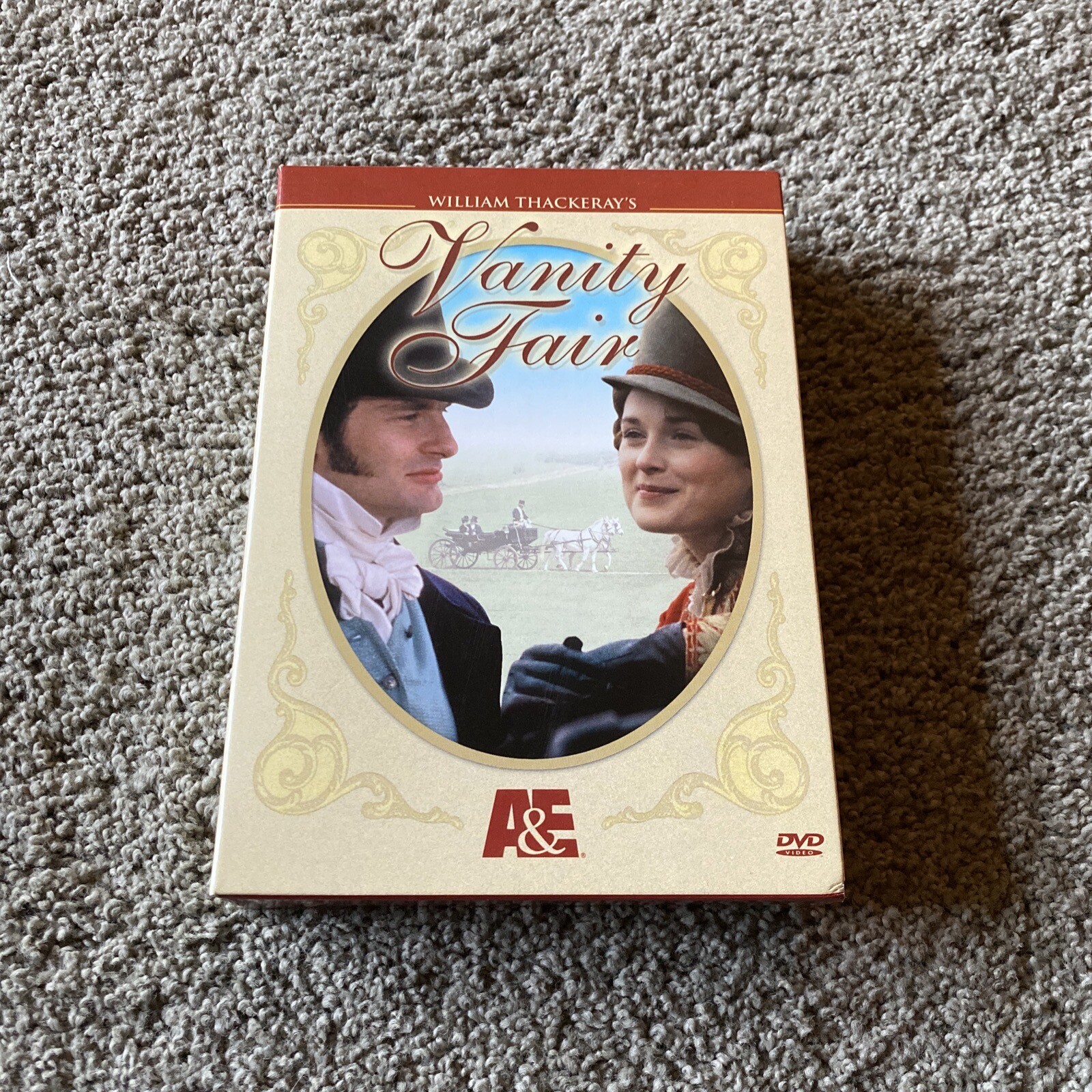 Vanity Fair (DVD, 2003) William Thackeray BBC Miniseries 300 Minutes Two Discs