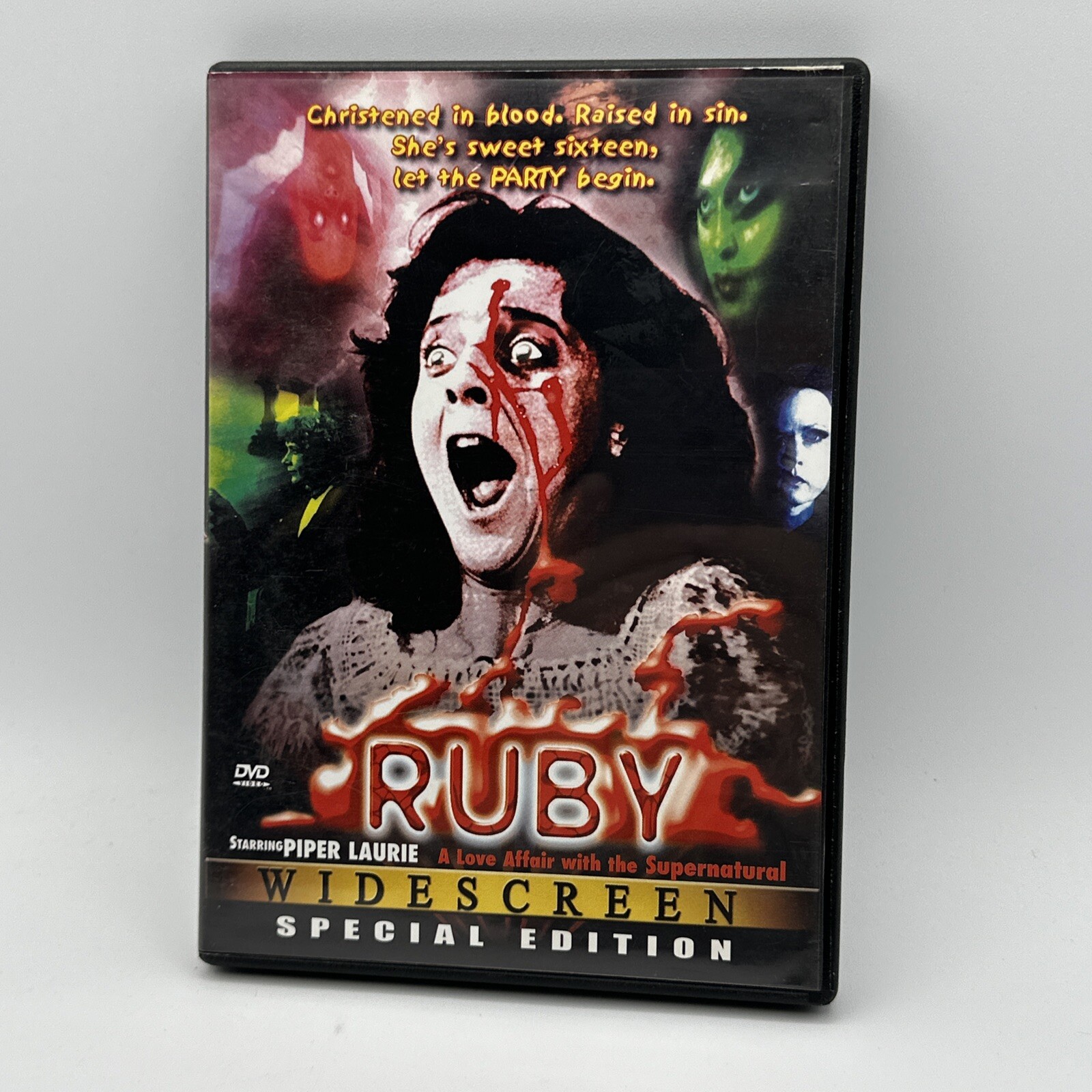 Ruby 1977 DVD Curtis Harrington Piper Laurie Widescreen Directors Cut Horror