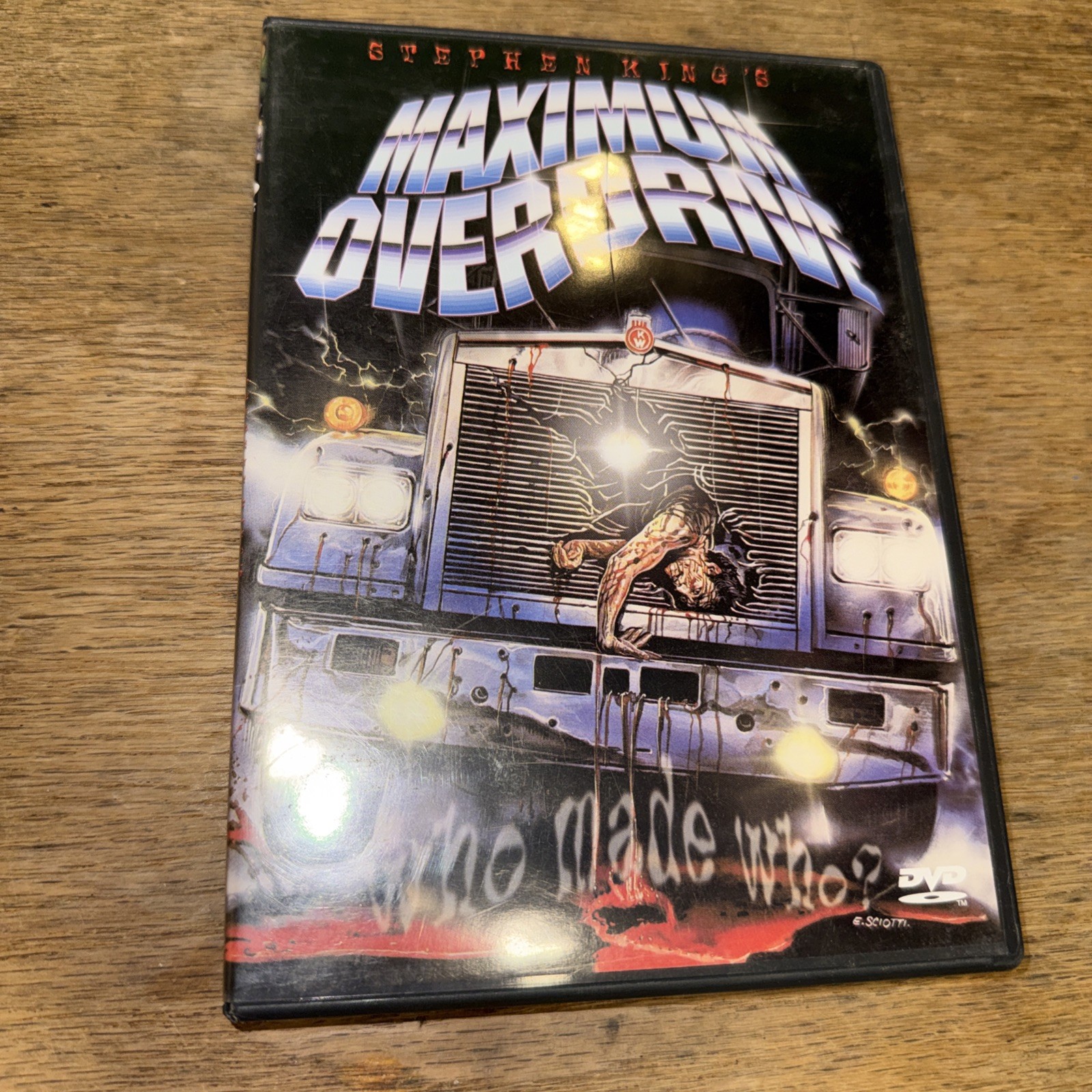Maximum Overdrive (DVD, 1986) Disc MINT