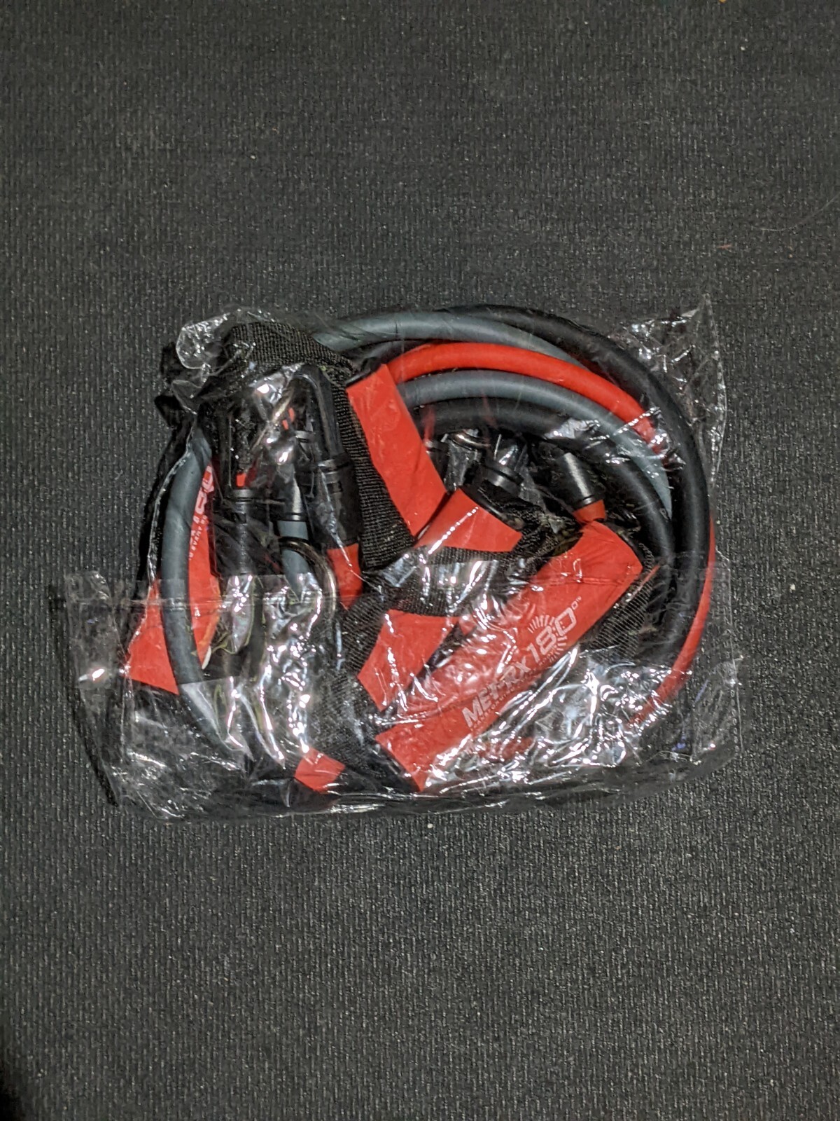 New Met-Rx 180 Resistance Bands Set Includes 4 Handles & 3 Different Bands