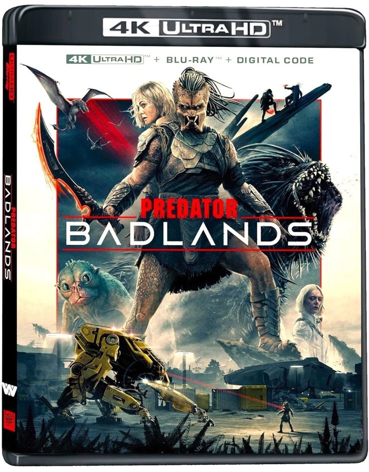 Predator Badlands 2025 4K Ultra HD+DGTL Code Brand New FREE SHIPPING