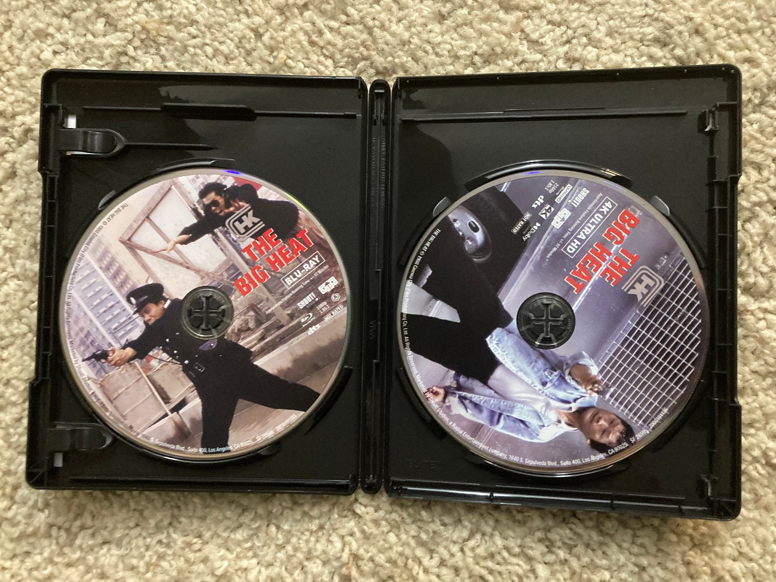 The Big Heat: Shout Factory 2-Disc 4K/Blu-ray Edition (HK Cinema Classics)
