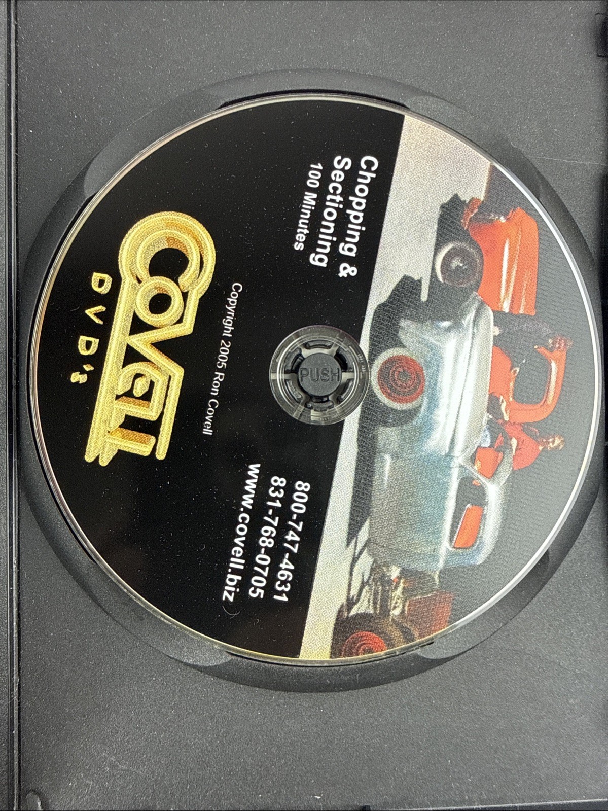 Covell Metalworking DVD Chopping and Sectioning Custom Car Fabrication Video