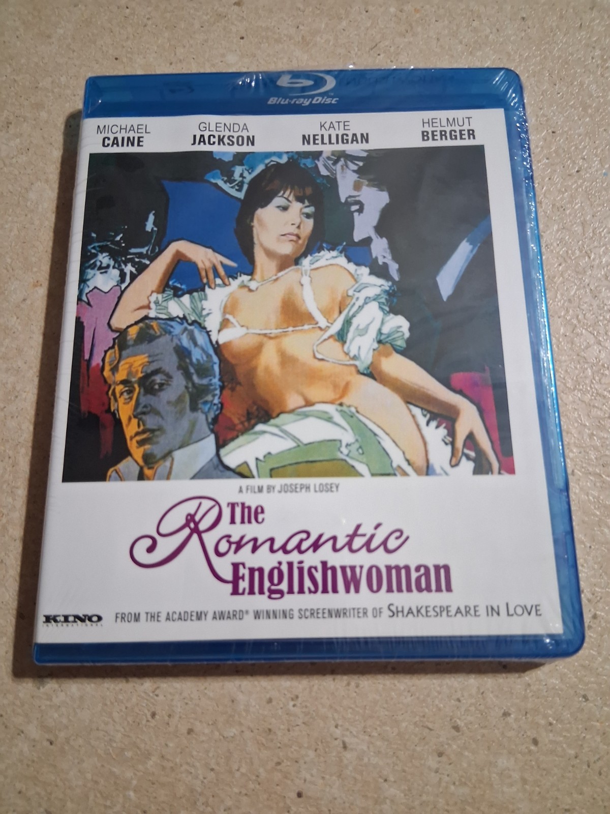 NEW The Romantic Englishwoman Blu-ray Michael Caine Glenda Jackson RARE OOP KINO