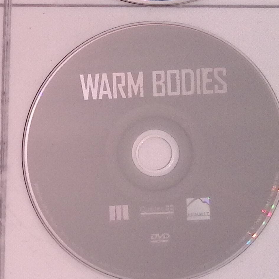 Warm Bodies Disc only