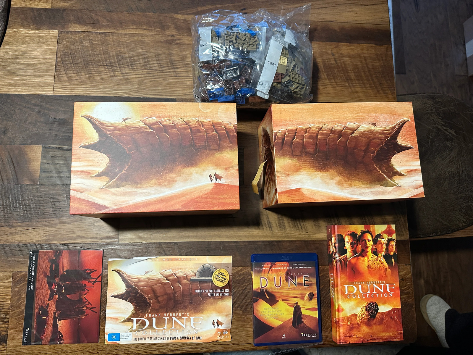 Frank Herbert Dune (Blu ray, Umbrella Ent, Lego Set, Booklet, 1500 Made)