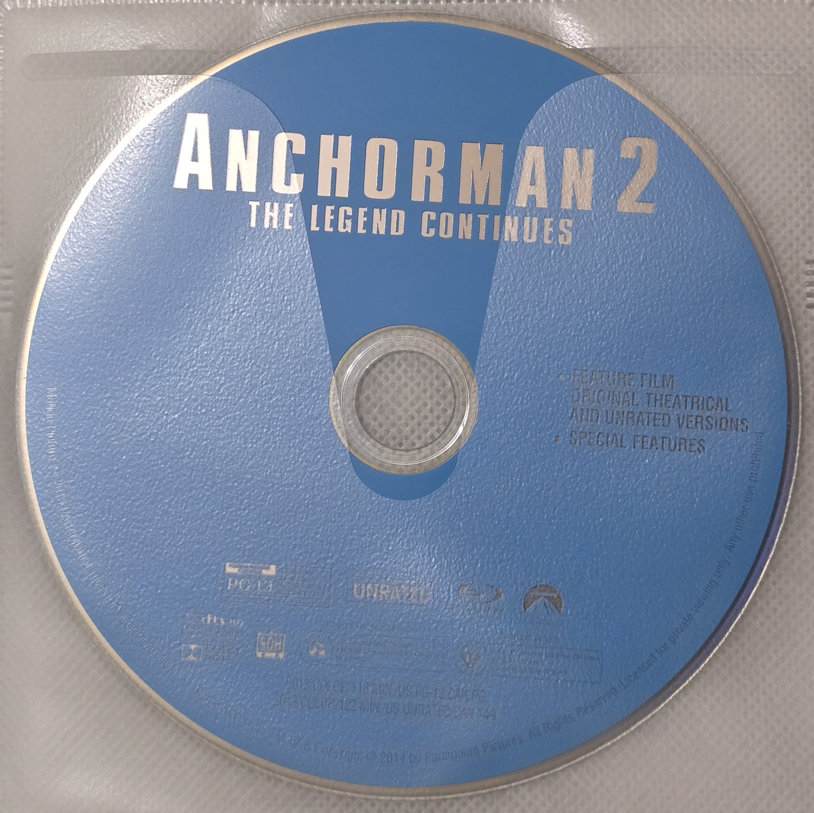Blu-Ray & 3D Movies/Discs for Sale (No Original Case) Paper Jacket Only See List