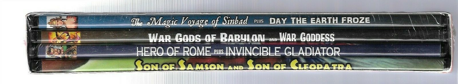 WAR GODS COLLECTION 4 DVD SET – RETROMEDIA – IMAGE ENTERTAINMENT – BRAND NEW!!
