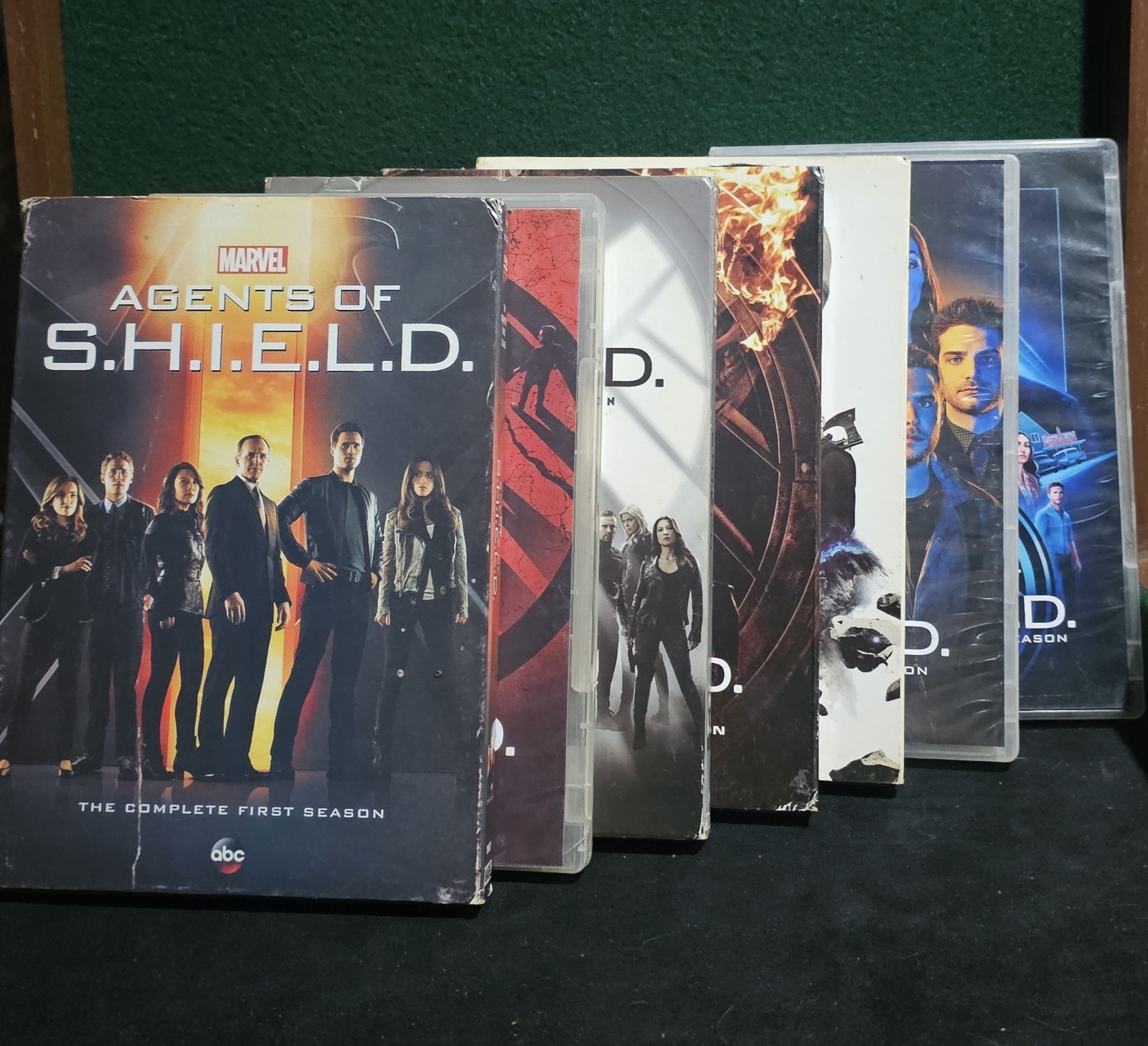 Marvel: Agents of Shield Complete Series 1-7 DVD (read description)
