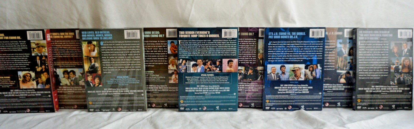 Dallas TV DVD Lot 5, 6, 7, 8, 9, 10, 11, 12, 14 Series Complete Seasons