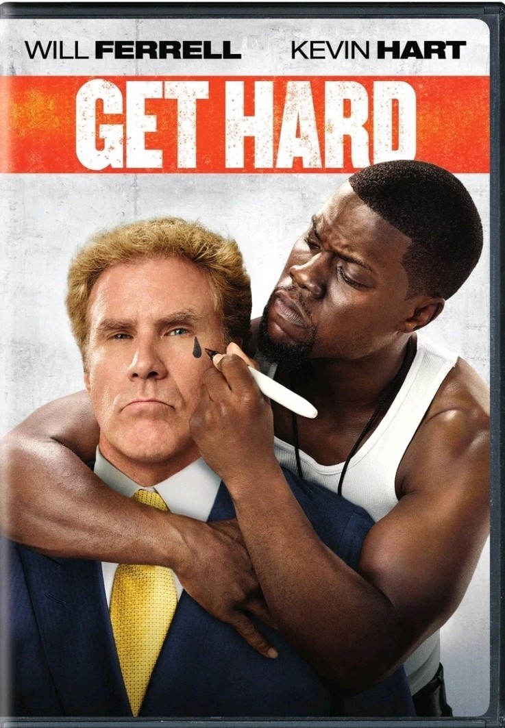 GET HARD (NEW/SEALED DVD, 2015) Will Ferrell Kevin Hart. 100 Minutes. FAST SH