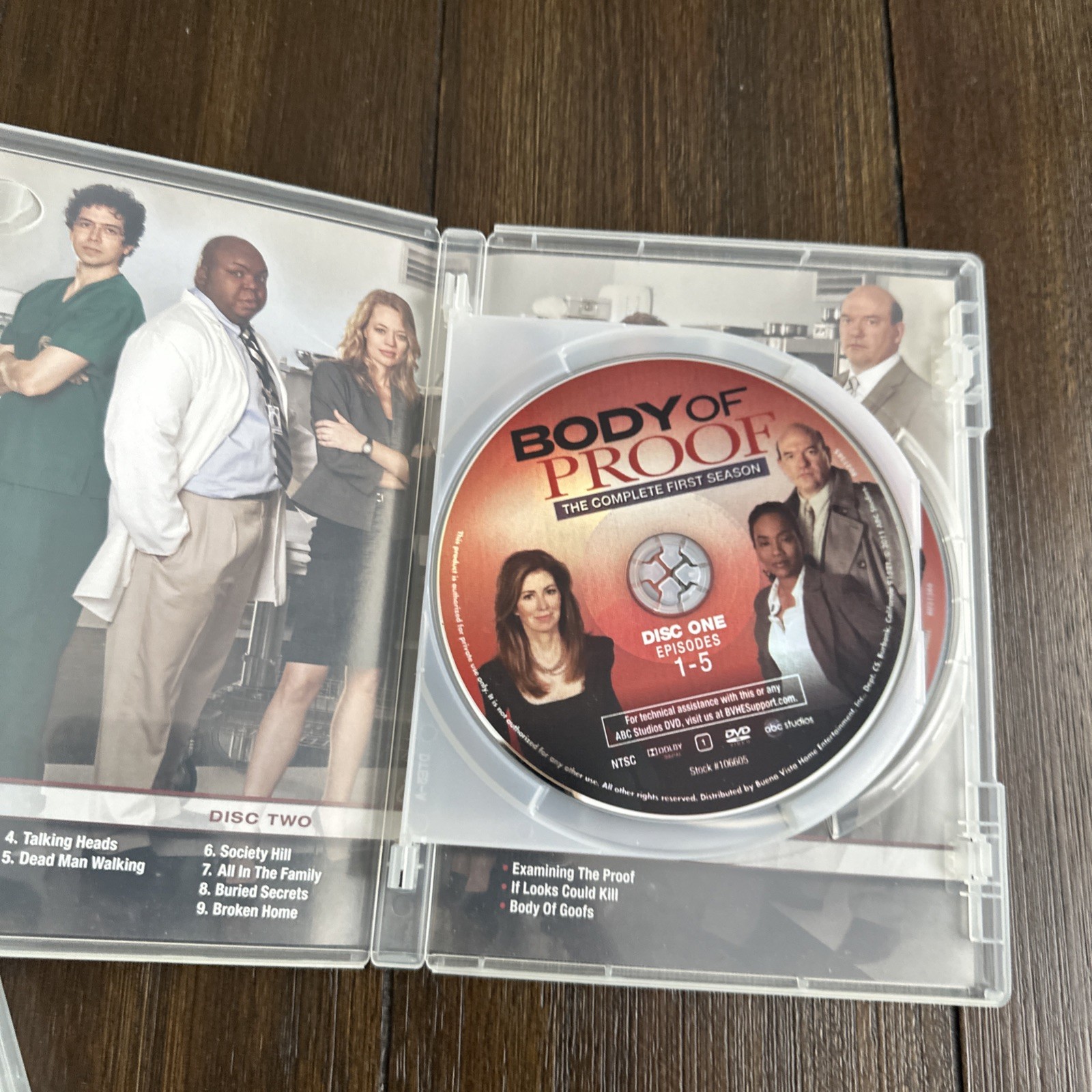 Body of Proof Complete Series Seasons 1 2 3 DVD Lot Dana Delany ABC TV Show