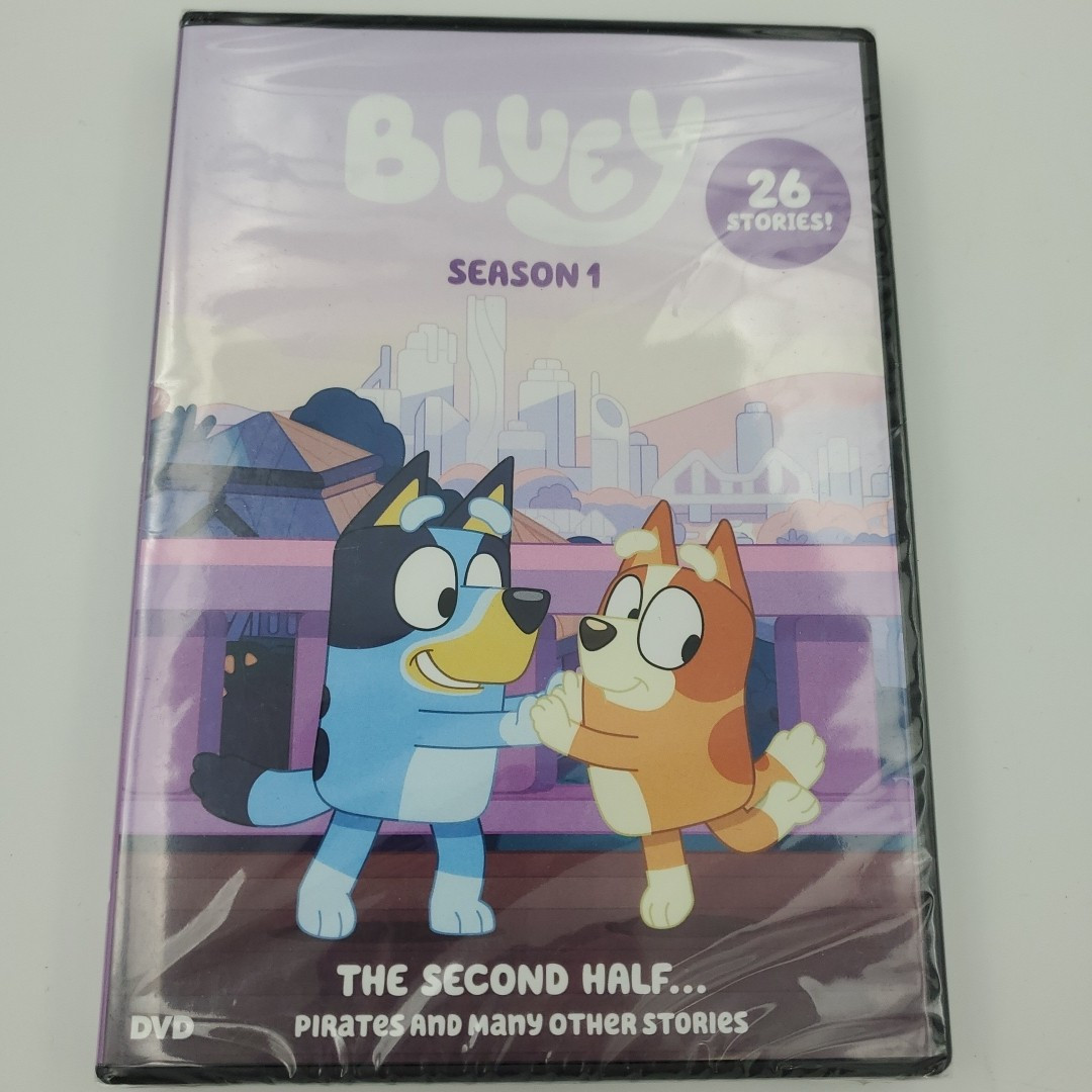 BLUEY: SEASON ONE: THE SECOND HALF NEW DVD Sealed Pirates And Many Other Stories
