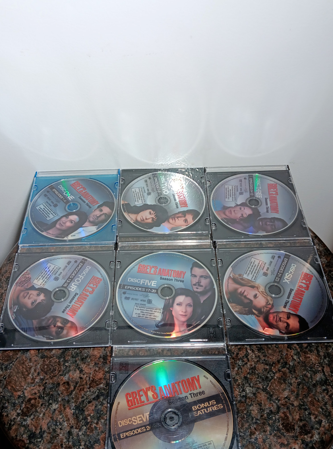Greys Anatomy Medical Drama TV Series Seasons 1-13 DVD Lot (7-13 Still Sealed)
