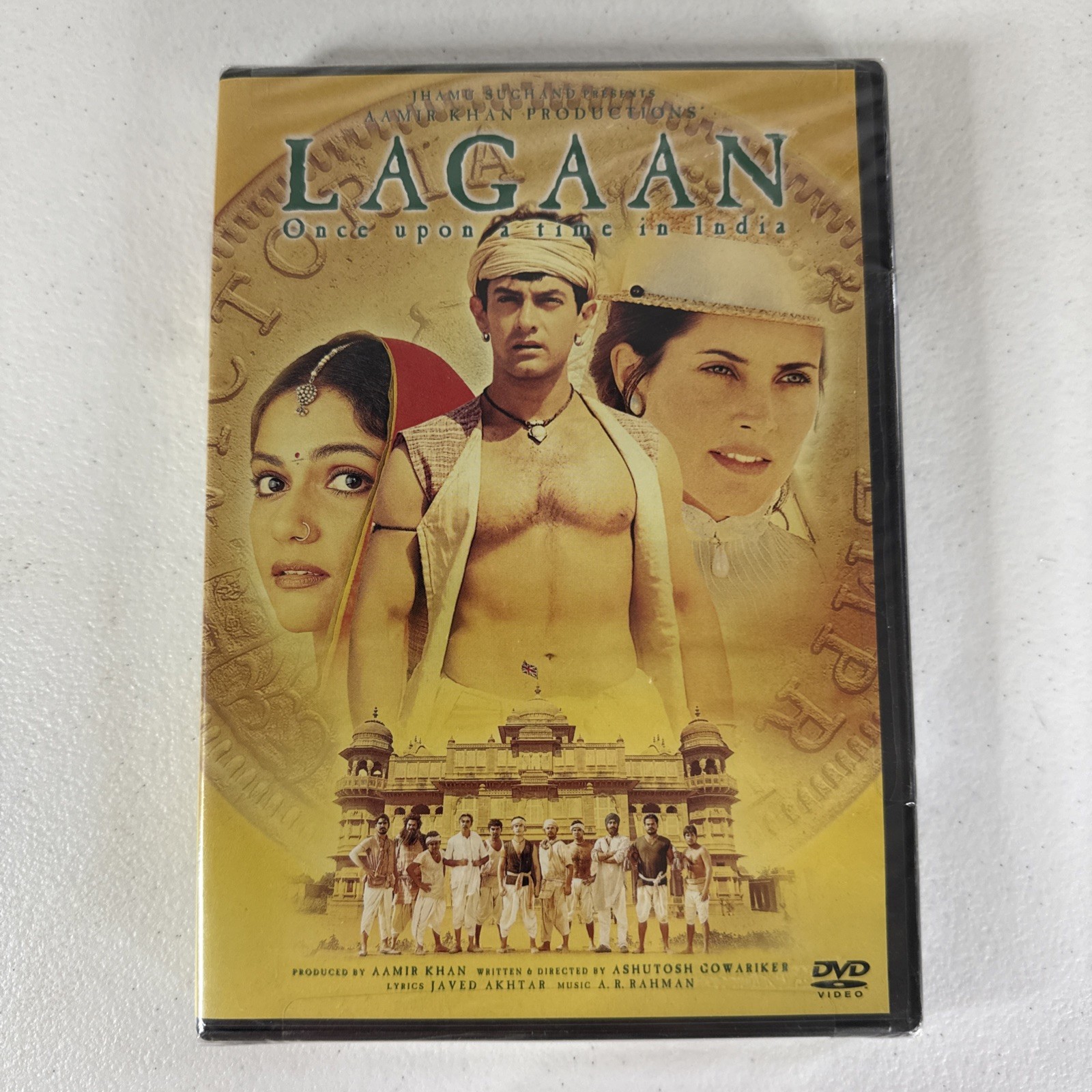 Lagaan: Once Upon a Time In India (DVD, 2001) – Brand New Sealed – Free Shipping