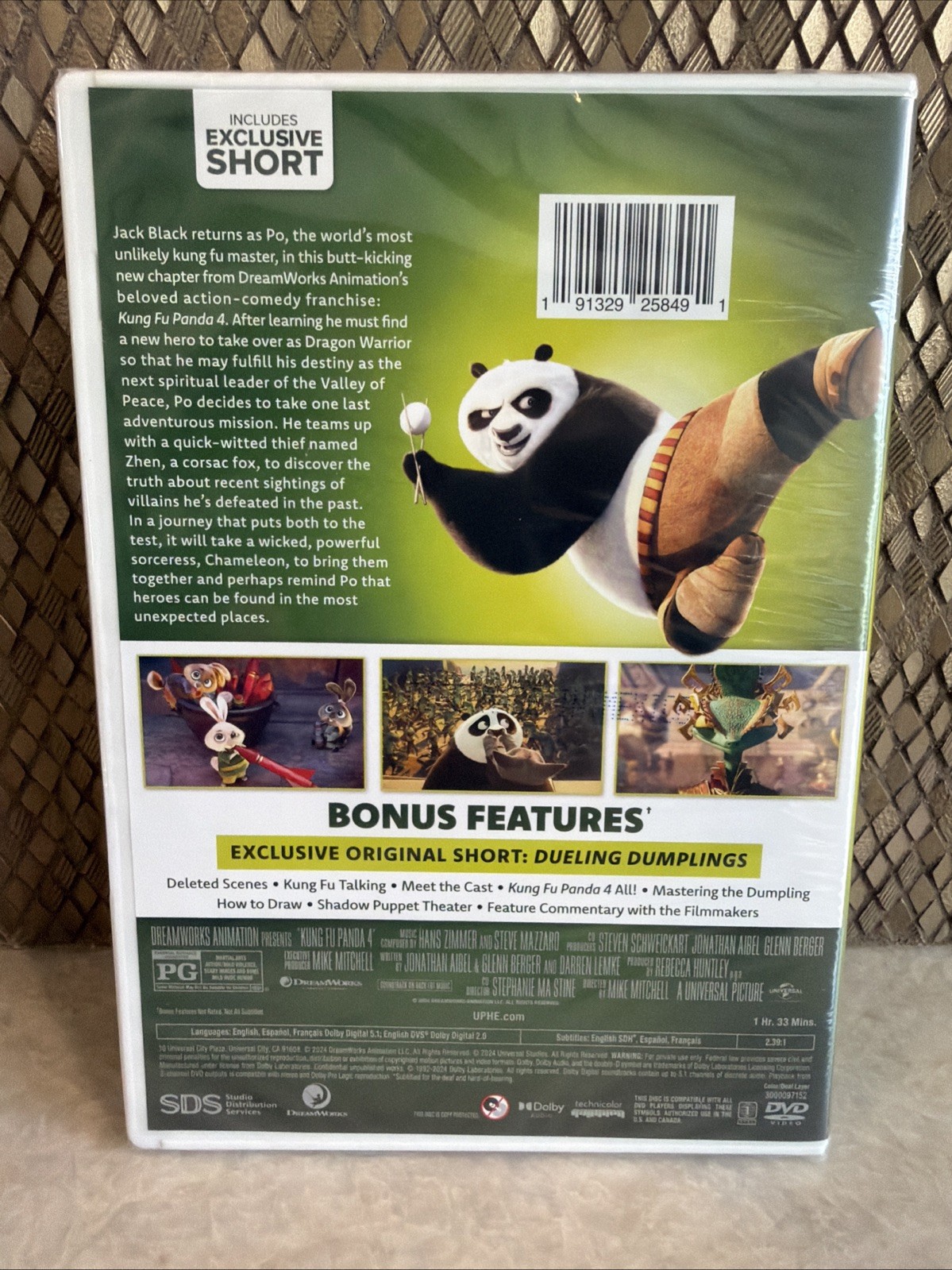 New: Kung Fu Panda 4 – Collector’s Edition DVD. Sealed