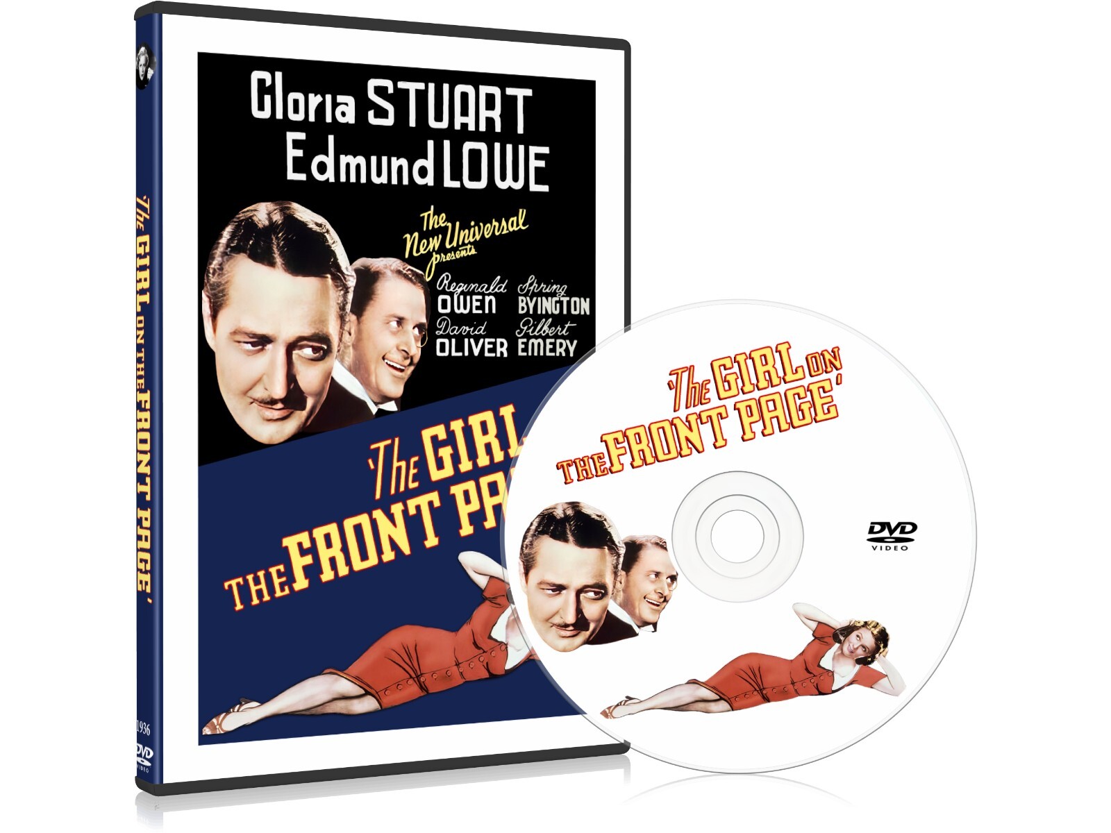The Girl on the Front Page (1936) Comedy, Crime, Drama, Mystery, Romance DVD