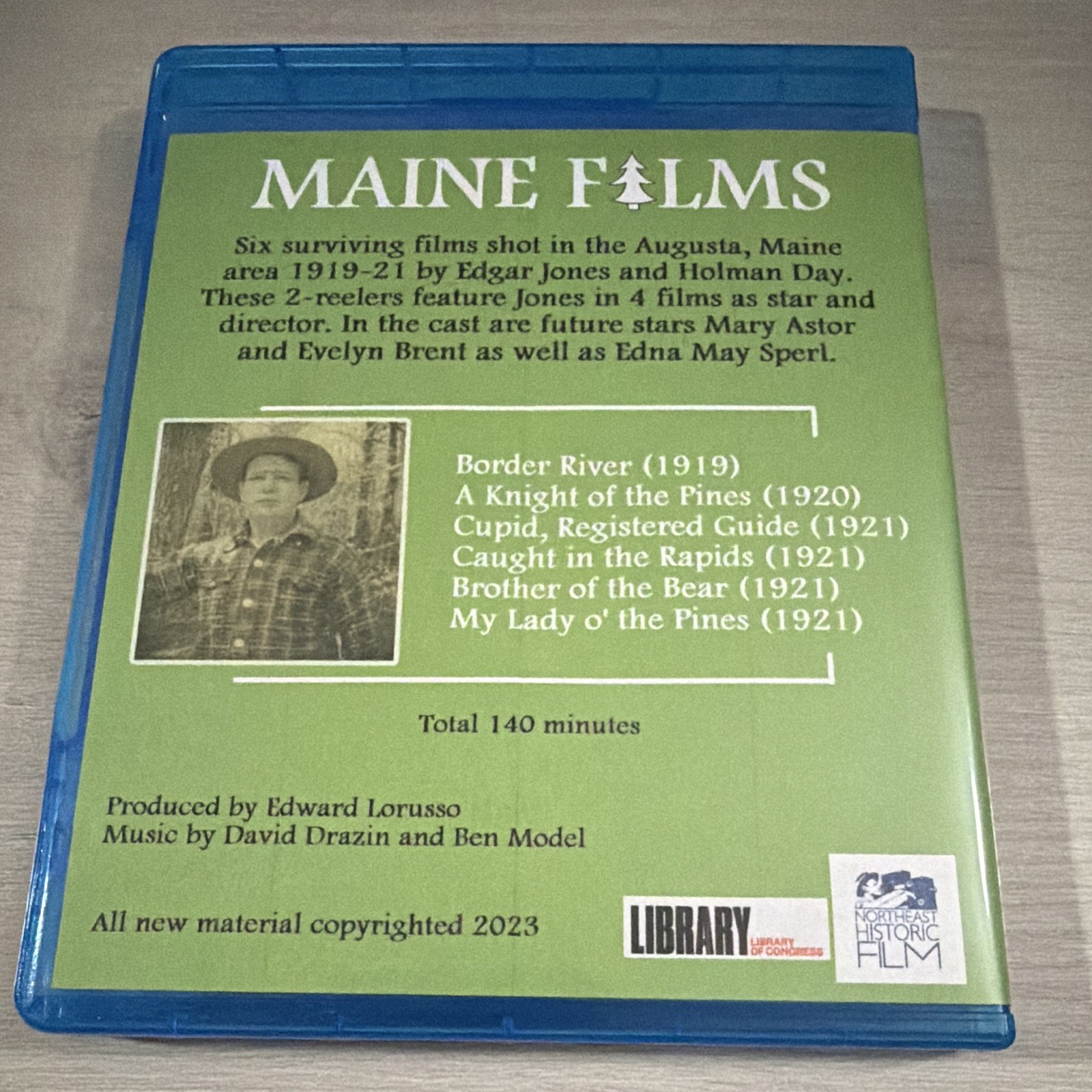 Northeast Historic Film Maine Films Blu-ray Silent B&W NR (2023) 140 min OOP