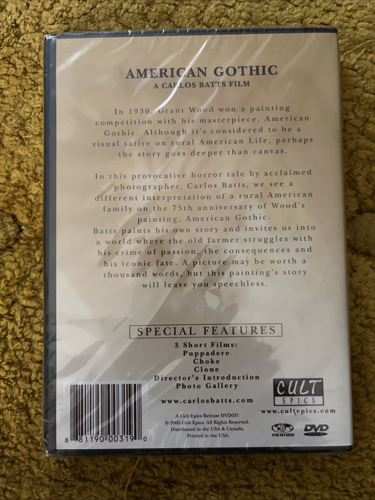 American Gothic (DVD, 2005)