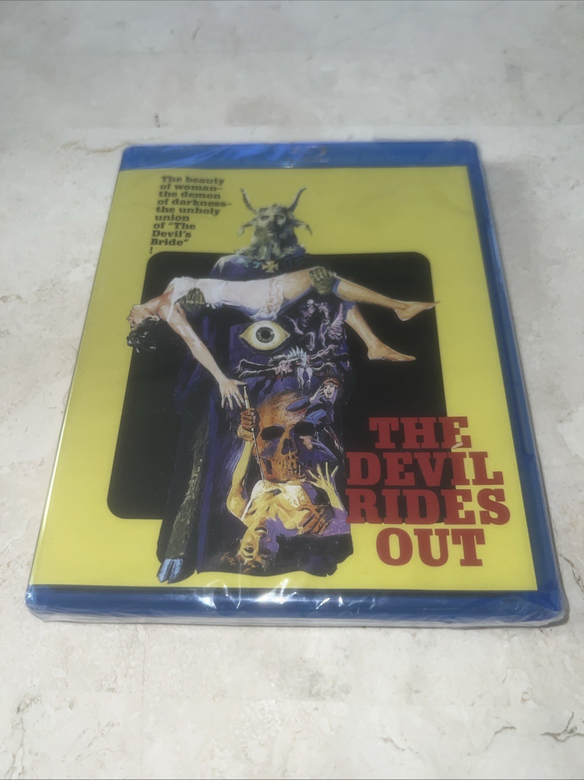 THE DEVIL RIDES OUT New Sealed Blu-Ray Hammer Films Christopher Lee