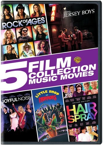 5 Film Collection: Music Movies Rock of Ages / Jersey Boys / Joyful Noise (DVD)