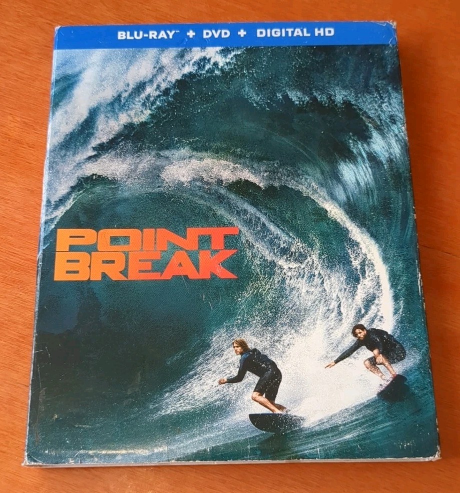 Point Break Blu-ray Ericson Core Edgar Ramirez Luke Bracey Ray Winstone