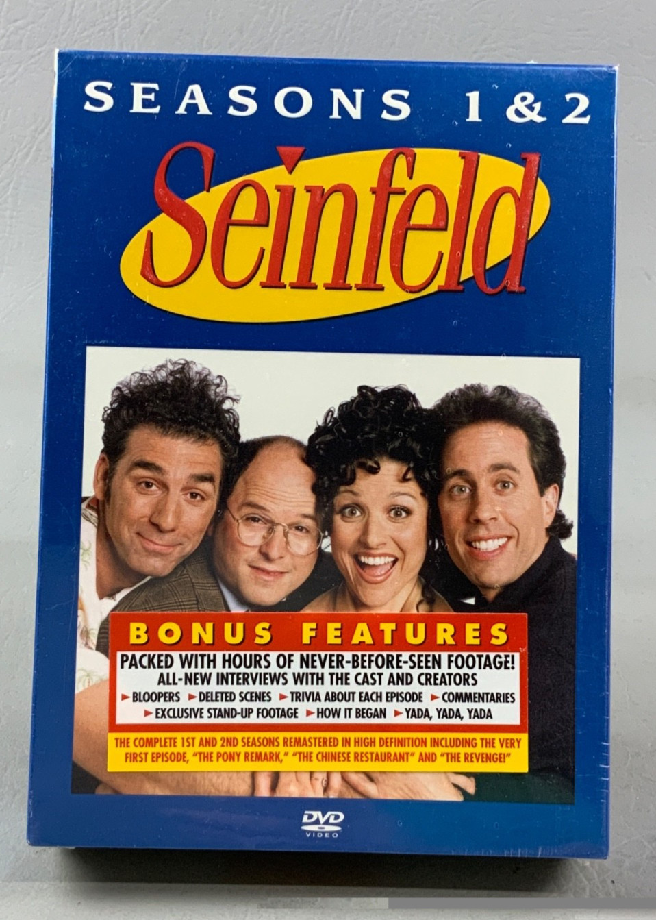 Seinfeld DVD – Volume 1 – Seasons 1 & 2 – 05341 – 2004 Columbia TriStar Home Ent