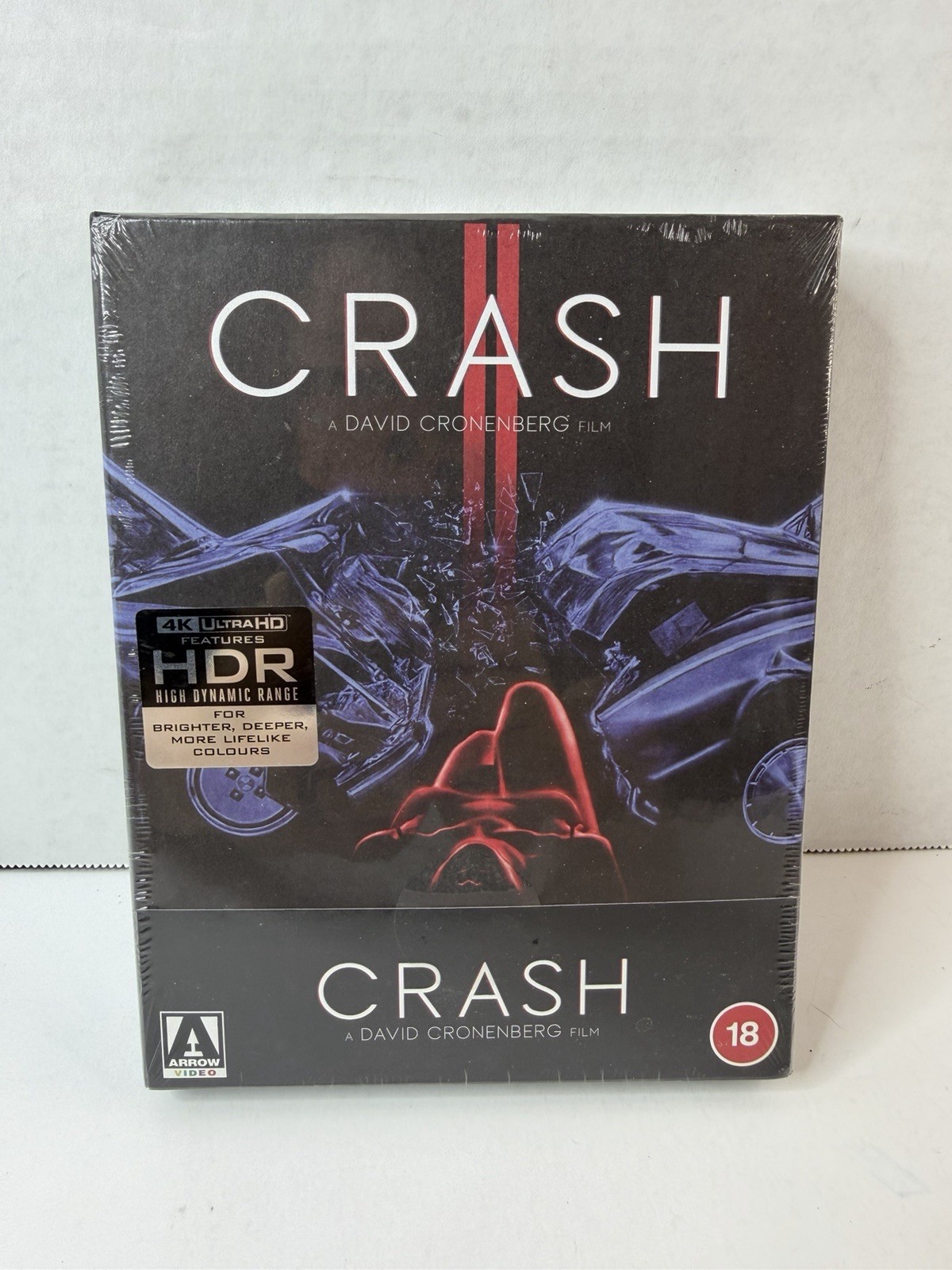 Crash (1996) 4K UHD Arrow Limited Edition UK OOP RARE NEW SEALED
