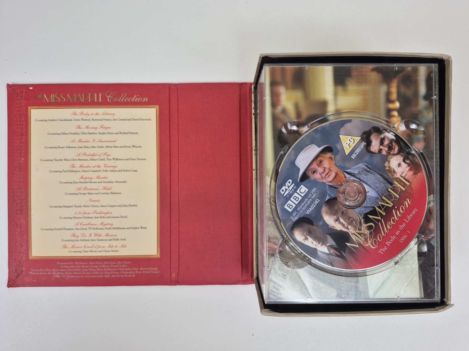 Agatha Christie’s Miss Marple: The Collection DVD (2005) Joan Hickson, Davies