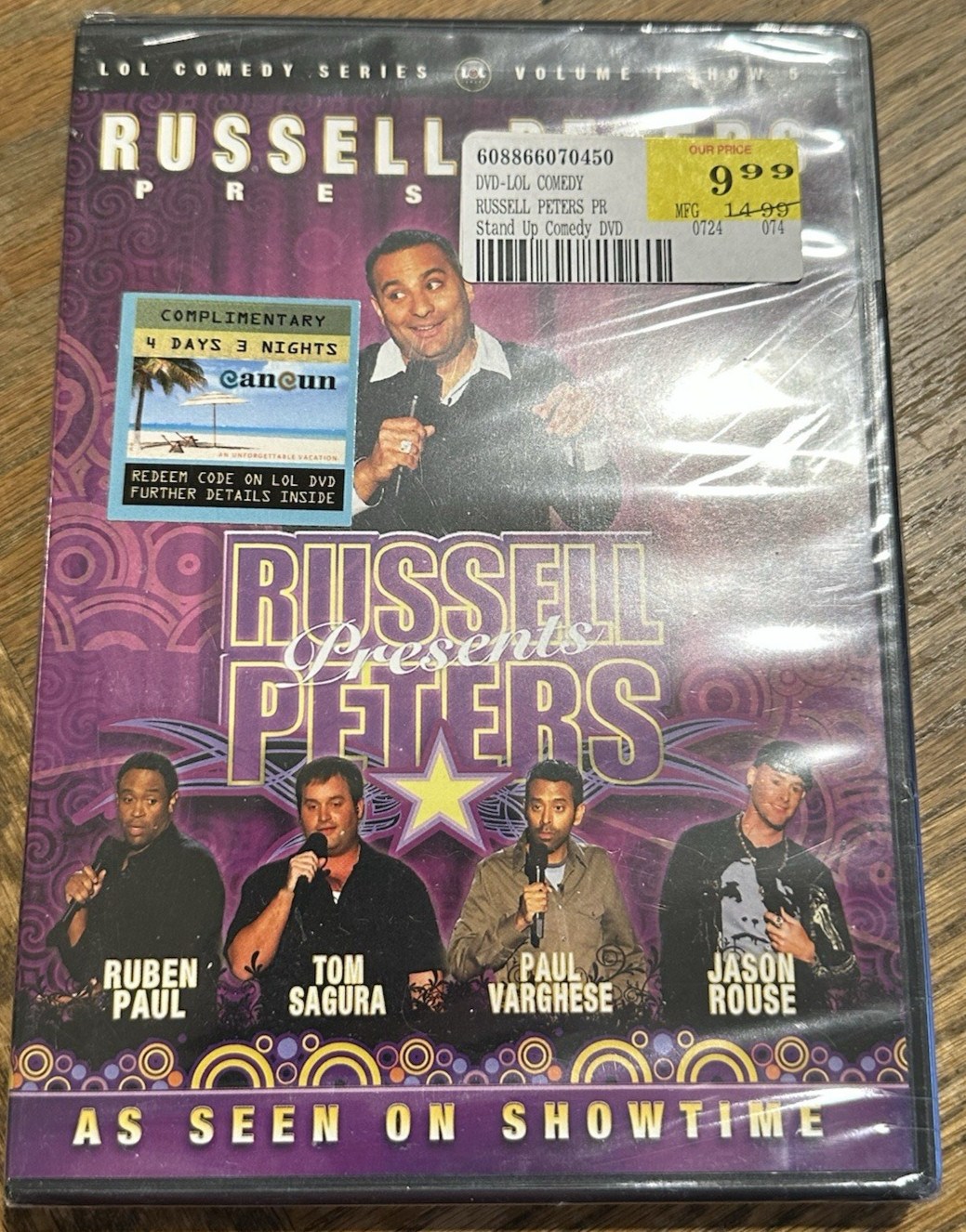 Russell Peters Presents (DVD, 2011) As Seen on Showtime Comedy Special – NEW