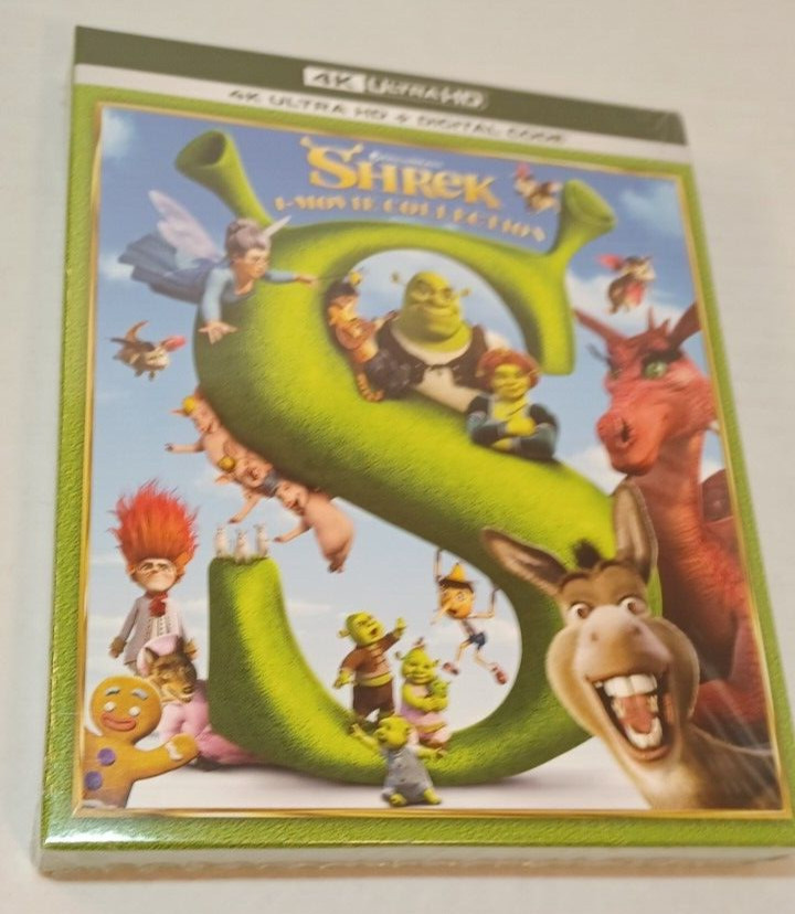 Shrek 4 – Movie Collection (4K) SLIPCOVER-NEW (Sealed)-Shipping with Tracking