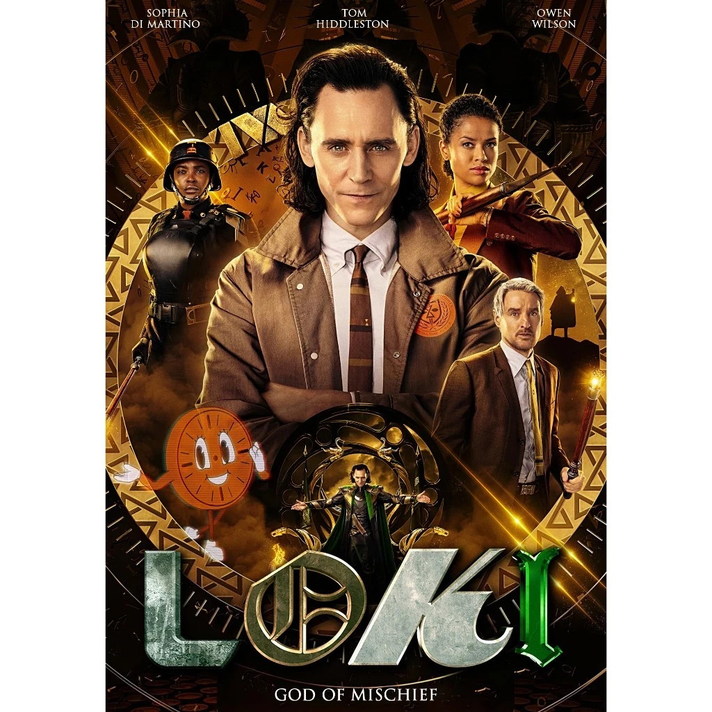 Loki (Season 1-2) | Custom DVD | Marvel Superhero Time Travel Series | 2021-2023