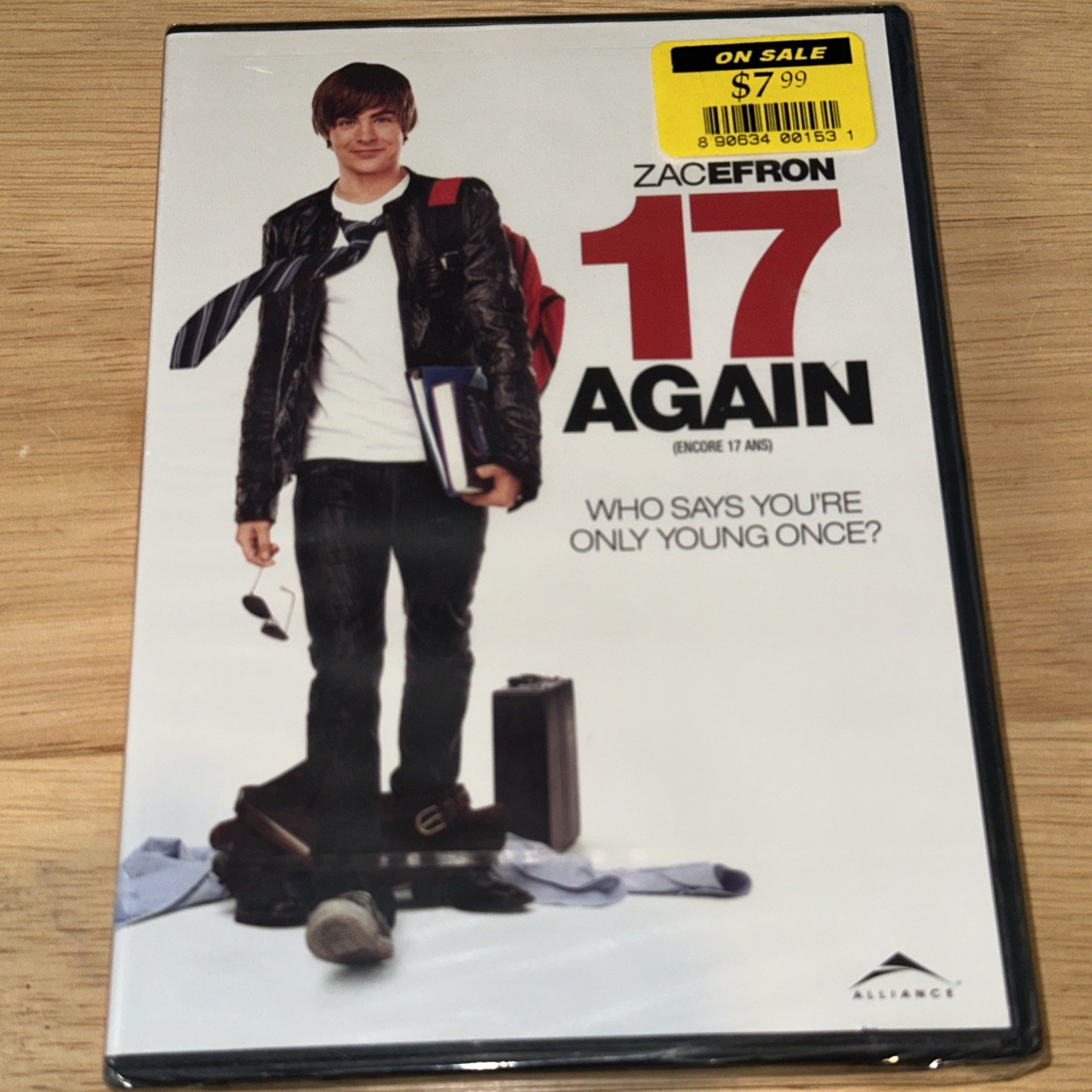 New Line Cinema: 17 Again DVD Movie Widescreen Zac Efron Matthew Perry