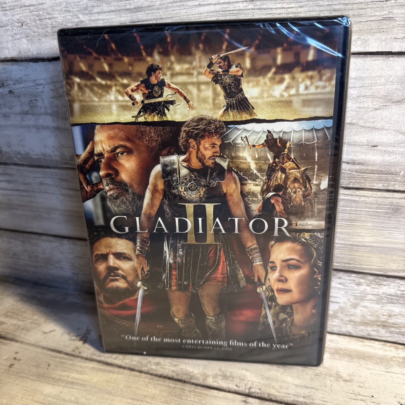 New! Gladiator II 2 (DVD 2024) Sealed Ships FREE Ridley Scott Absolute Triumph