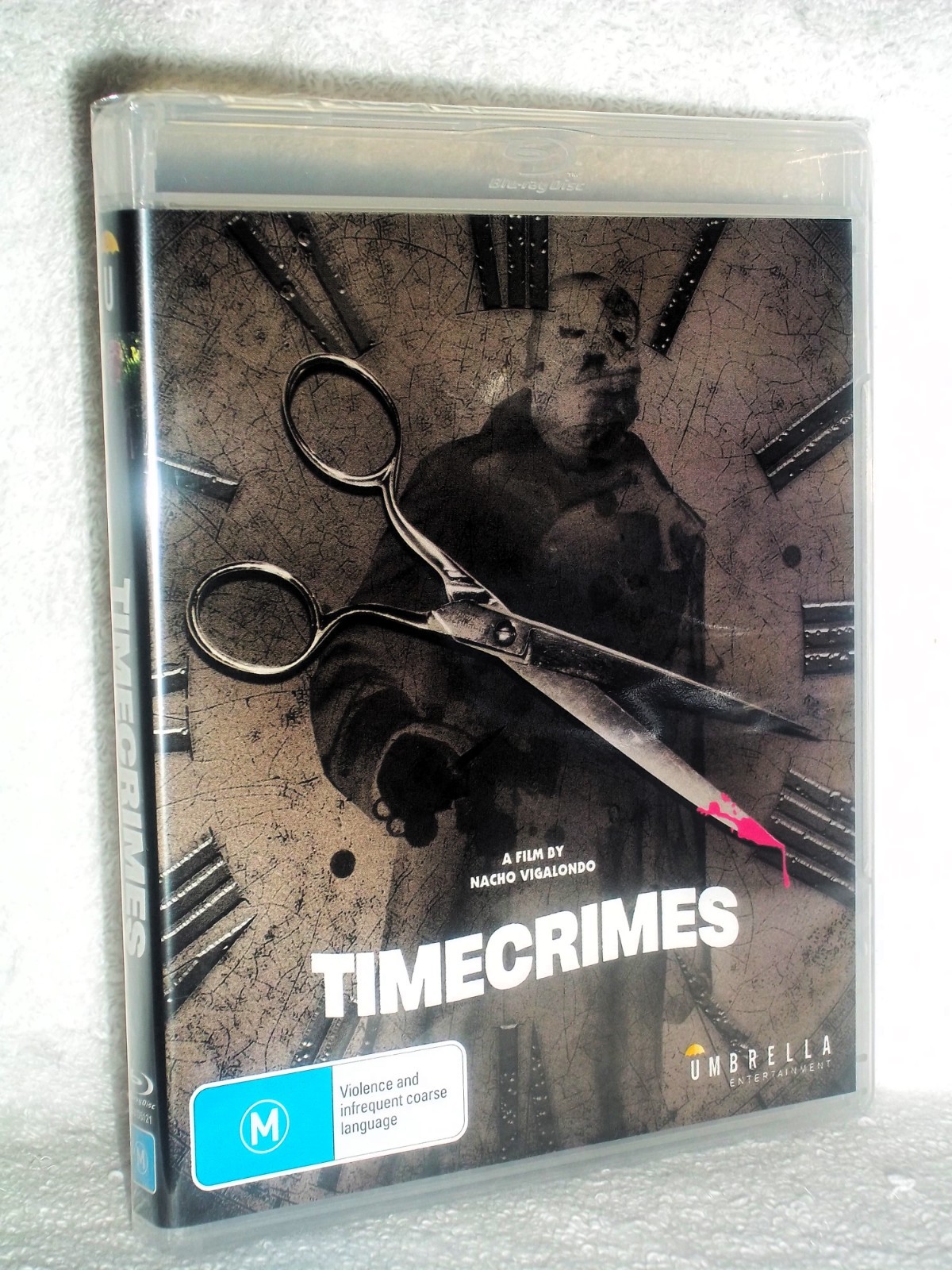 Timecrimes (Blu-ray, 2024) Spanish scifi thriller dark humor time travel action