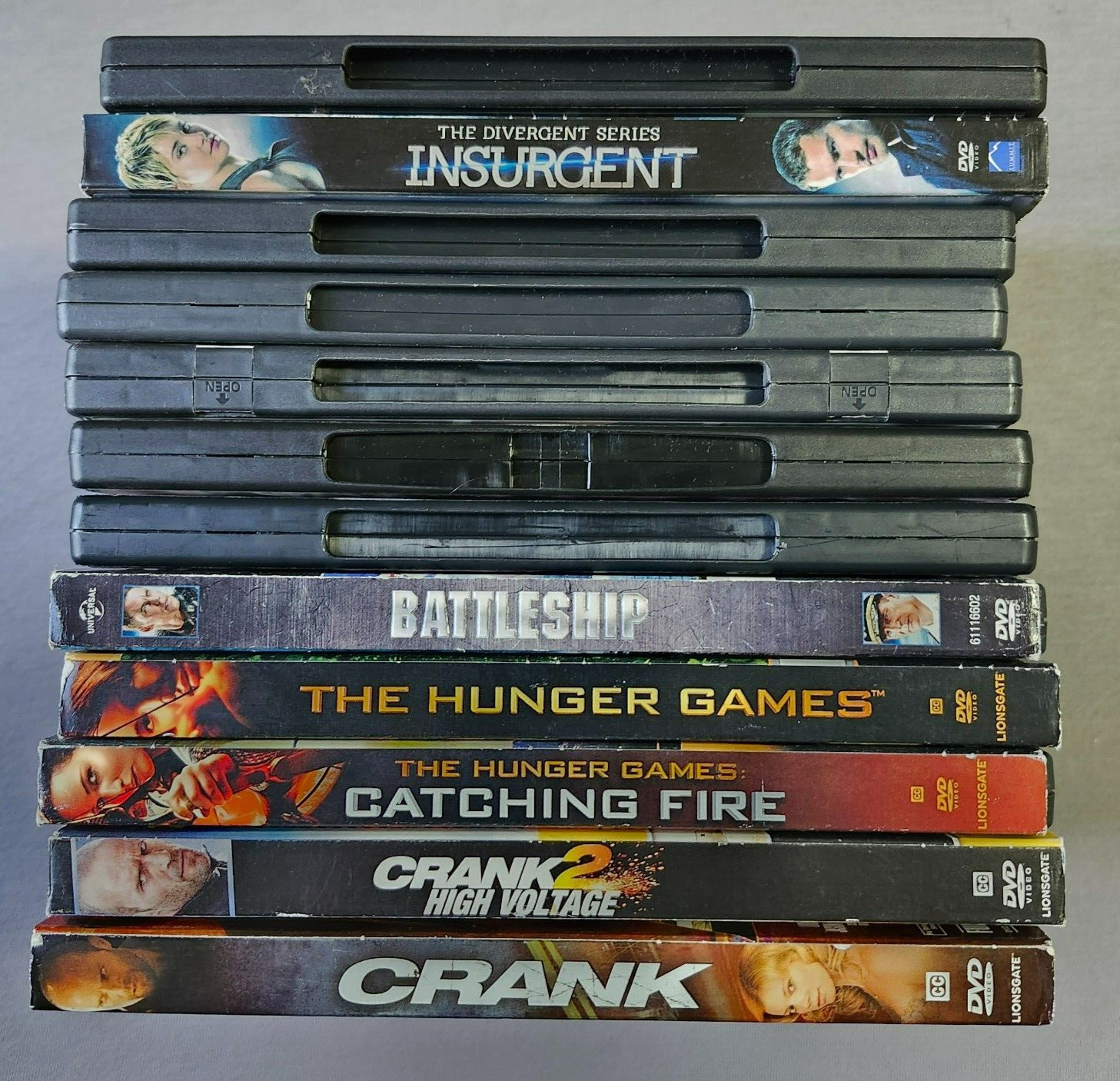 DVDs Lot Of 12 Action/Comedy/Horror/Romantic