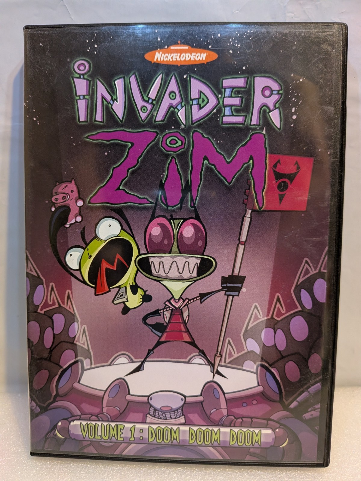Invader Zim – Vol. 1: Doom, Doom, Doom (DVD, 2004) Nickelodeon Viacom