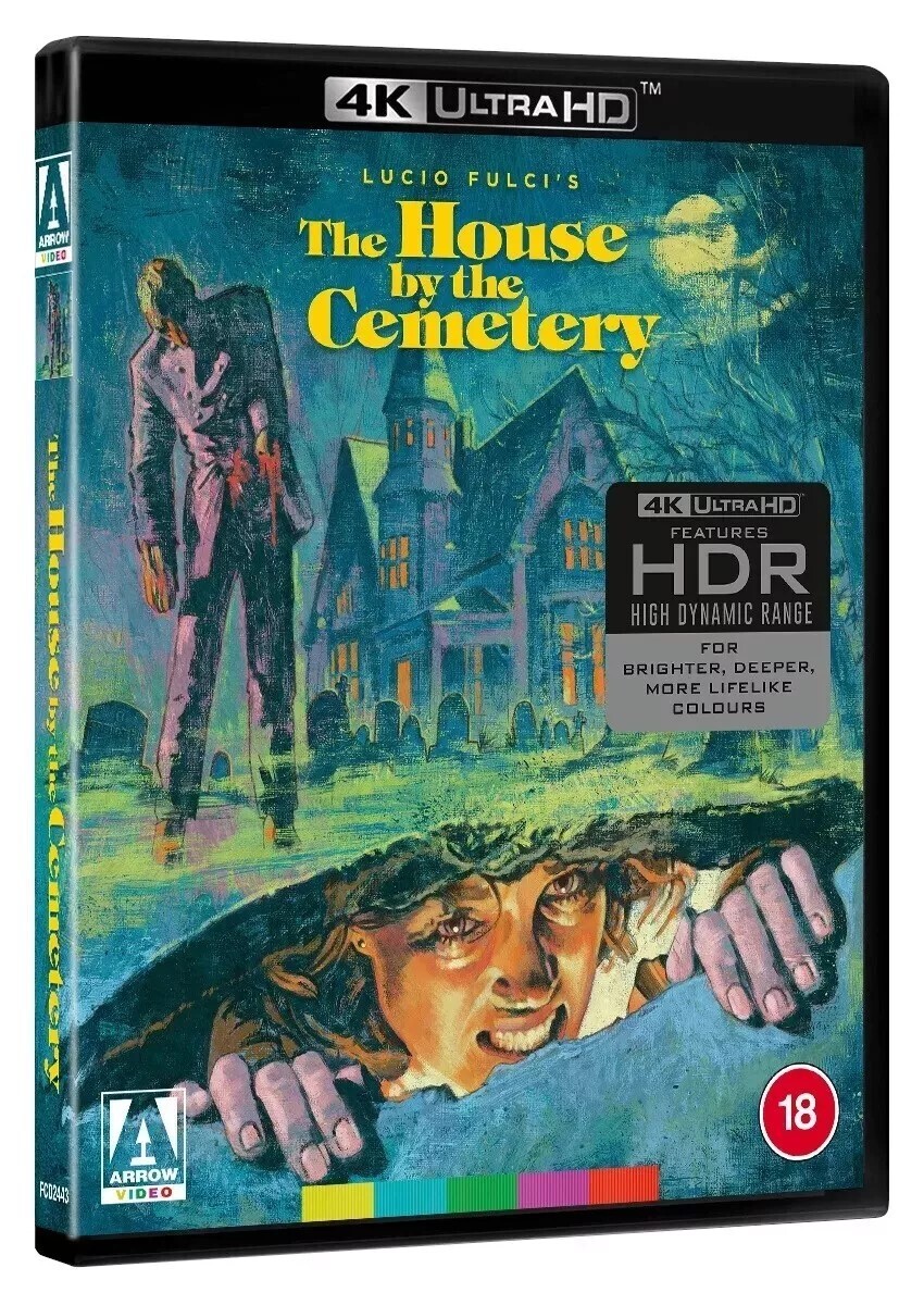 The House by the Cemetery [4K UHD Blu-ray] (1981) Arrow Video UK Lucio Fulci