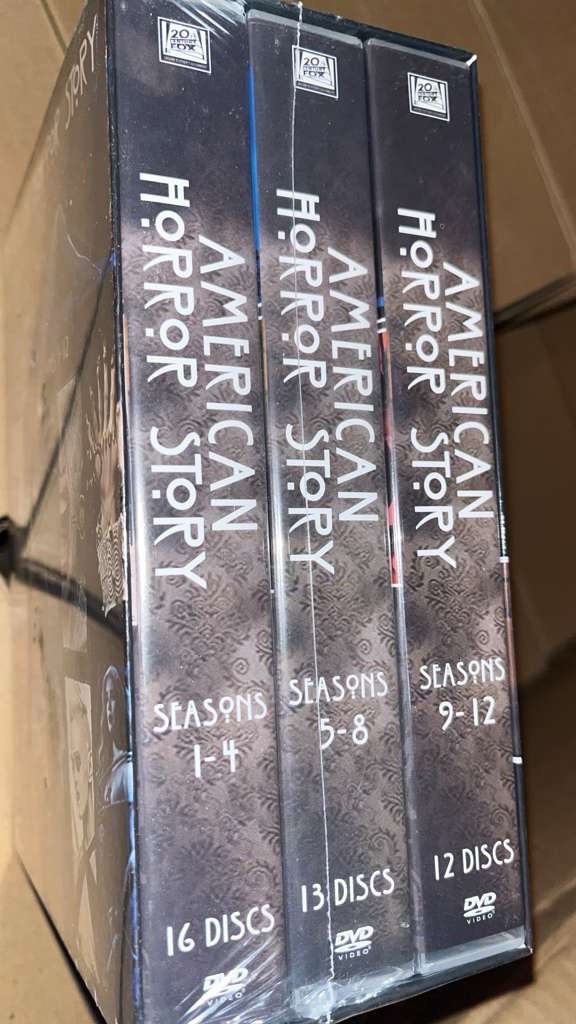 American Horror Story: Complete Box Set Seasons 1-12 DVD Collection (41-discs.)