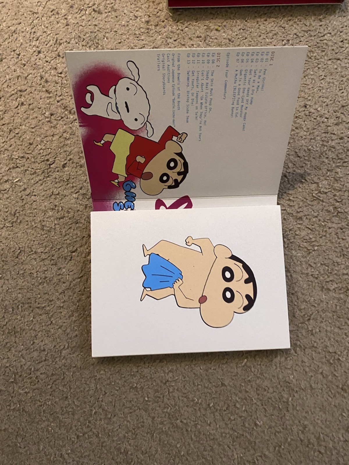 Shin Chan – Season 1 Pt. 1 (DVD, 2008) 2 Disc Set 13 episodes 300 Minutes- RARE