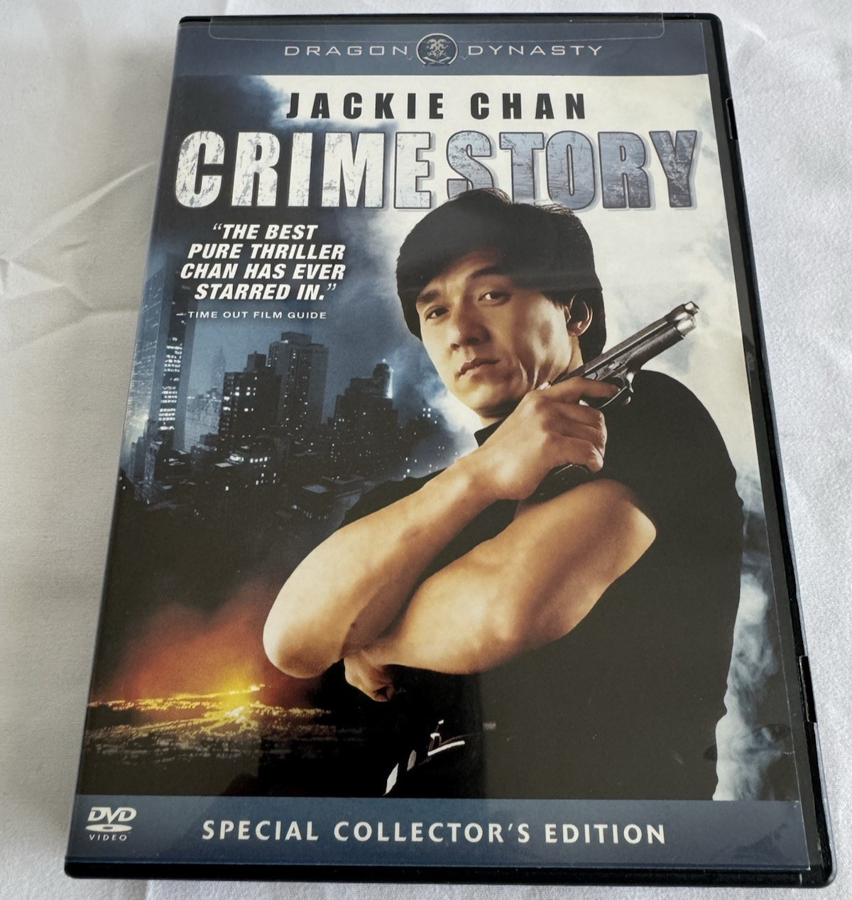 Jackie Chan DVD Lot – Crime Story, Rumbl Bronx, KungFu Master, Police Story 1-2