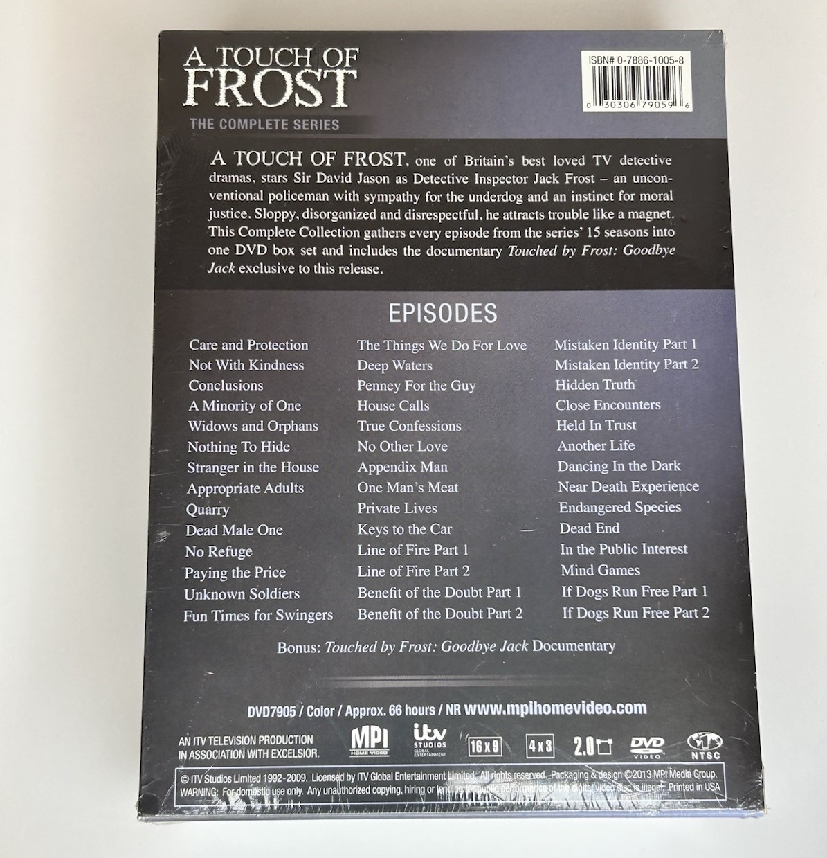 A TOUCH OF FROST the Complete Series Collection Seasons 1-15 (DVD, 19-Discs) NIB