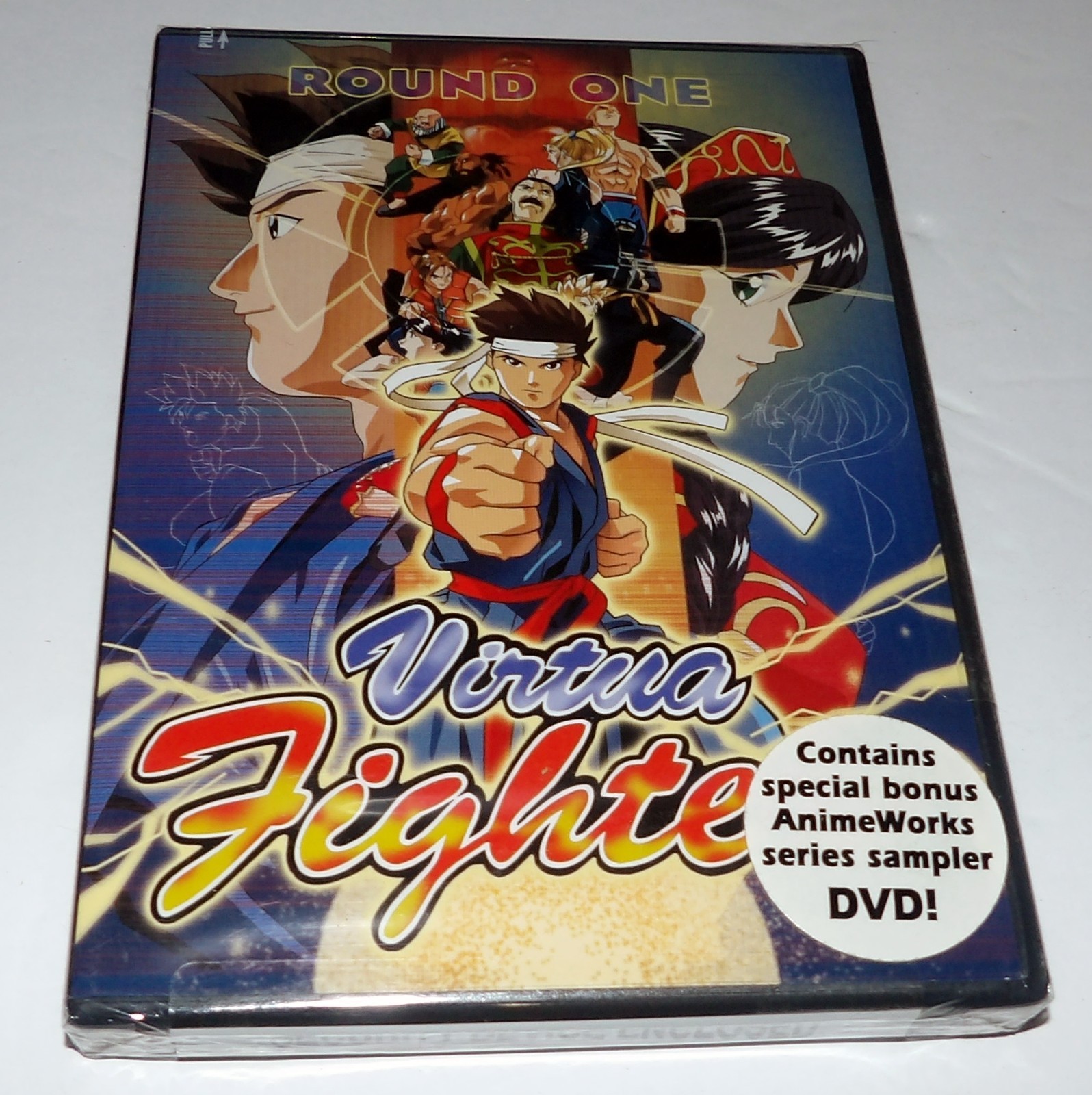 BRAND NEW FACTORY SEALED ANIME DVD – VIRTUA FIGHTER ROUND ONE – 300 MINUTES