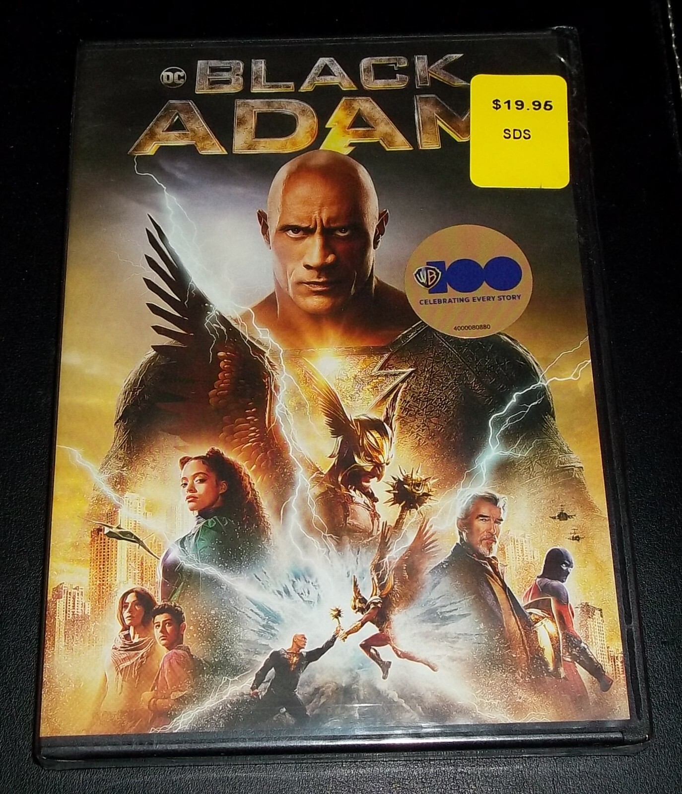 NEW Sealed DVD (2022) DC’s Black Adam “The Rock” Dwayne Johnson *(FREE SHIPPING)