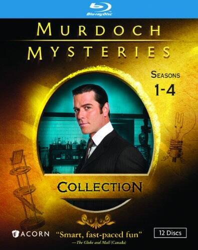 MURDOCH MYSTERIES COLLECTION: SEASONS 1-4 (BLU-RAY) – Blu-ray – VERY GOOD
